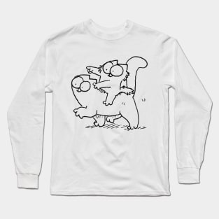 Simon's Cat Long Sleeve T-Shirt